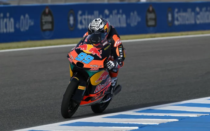 Jose Antonio Rueda (99) at Circuito de Jerez during practice. Photo courtesy Dorna.