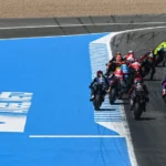 MotoGP Sprint race start at Jerez. Photo courtesy Dorna.