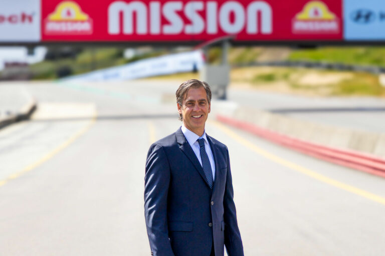 Mel Harder has been named president and general manager of WeatherTech Raceway Laguna Seca. Photo courtesy WeatherTech Raceway Laguna Seca.