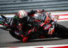 Marco Bezzecchi on his Aprilia Racing RS-GP25 at COTA, Austin. Photo courtesy Aprilia Racing.