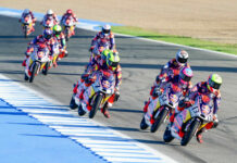 Kristian Daniel Jr. (70) during Red Bull Rookies Cup Race 2 at Jerez. Photo courtesy Red Bull Rookies Cup.