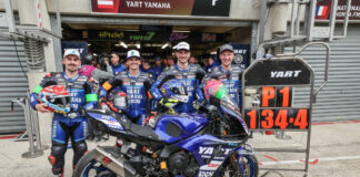 FRITZ BREAKS LE MANS EWC LAP RECORD TO HELP YART YAMAHA CLAIM 24 HEURES MOTOS POLE. Photo courtesy EWC.