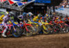 MetLife Stadium hosted its seventh Monster Energy AMA Supercross and delivered excellent weather. Chase Sexton earned another win to tighten up the points chase. The series remains in the Northeast for one more round before heading west for the final two stops. Photo courtesy Feld Motor Sports.