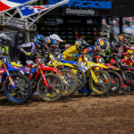 MetLife Stadium hosted its seventh Monster Energy AMA Supercross and delivered excellent weather. Chase Sexton earned another win to tighten up the points chase. The series remains in the Northeast for one more round before heading west for the final two stops. Photo courtesy Feld Motor Sports.