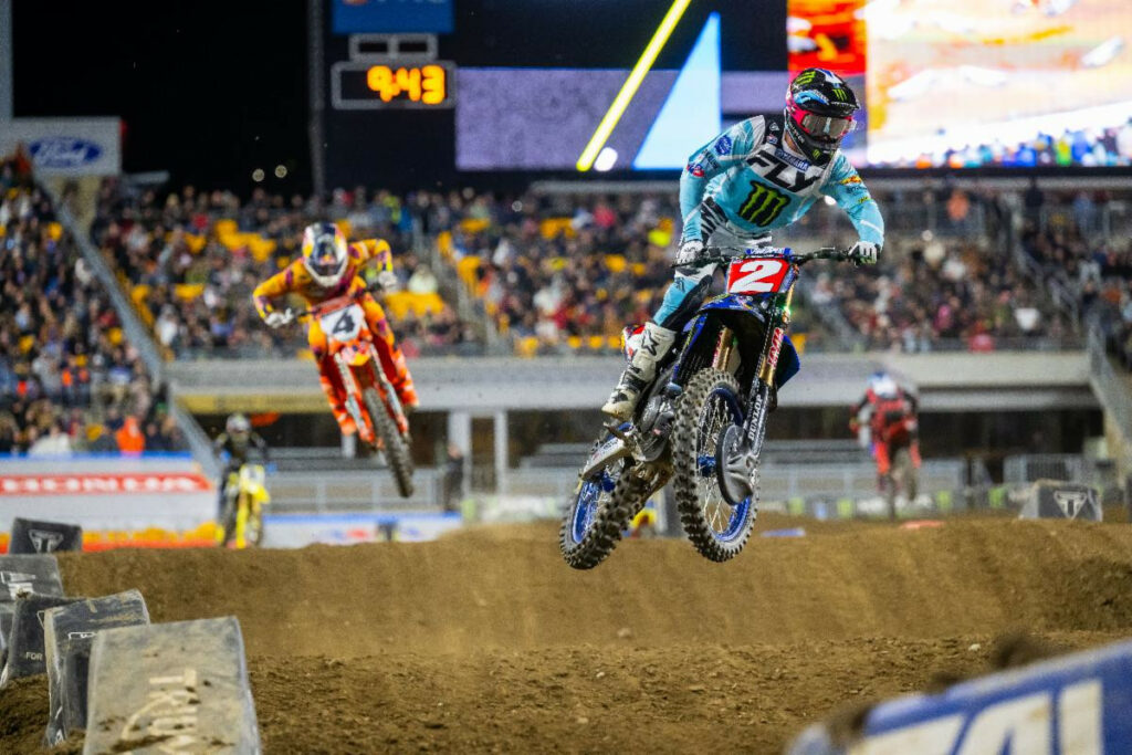 First place 450SX Class - Cooper Webb (2). 