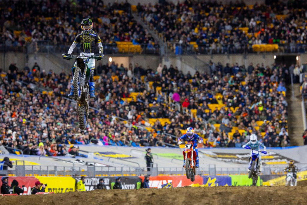 Second place 250SX Class - Nate Thrasher (#41 in photo).