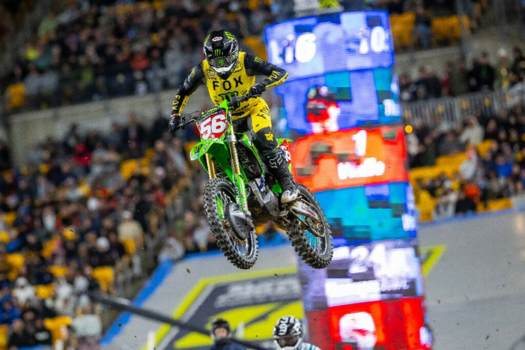 Fifth place 250SX Class - Seth Hammaker.