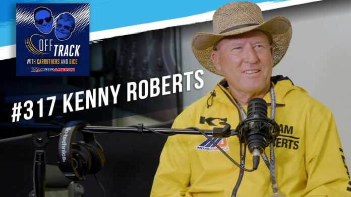 King Kenny Roberts. Photo courtesy MotoAmerica.