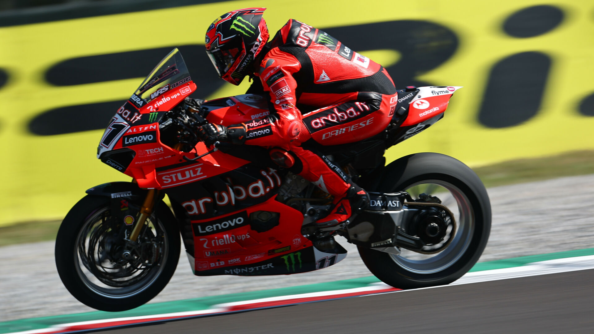 Nicolo Bulega was fastest this afternoon during FP2 at Cremona. Photo courtesy Dorna.