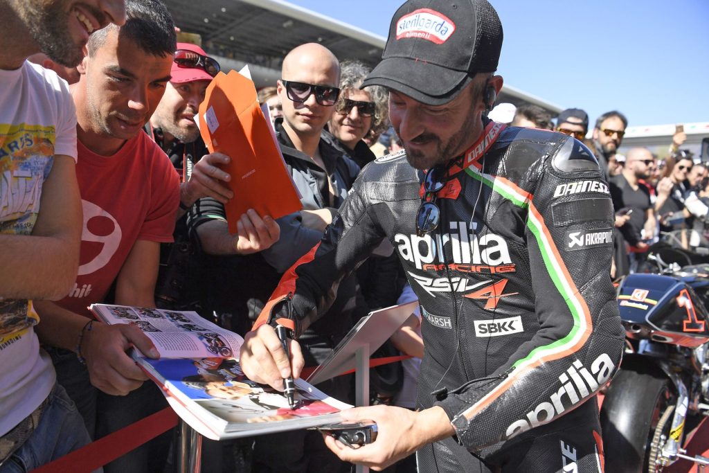 Legend, Max Biaggi, will also be a star attraction in the paddock.