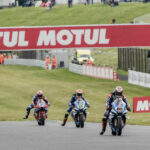 World Superbike race 2 at Autodrom Most. Photo courtesy Dorna.