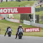 World Superbike race 2 at Autodrom Most. Photo courtesy Dorna.