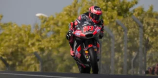 Manuel Gonzalez was fastest this afternoon at Le Mans. Photo courtesy Dorna.