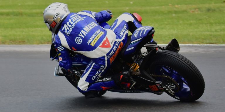 MotoAmerica: Fong On Provisional Superbike Pole In Wet At Road America
