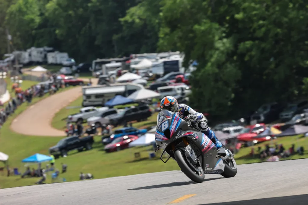 Cameron Beaubier won his 89th AMA road race, which tied him with Josh Hayes for most on the all-time list. The win was also Beaubier's 68th Superbike victory. Photo by Brian J. Nelson