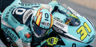 Adrian Fernandez was fastest this morning at Le Mans. Photo courtesy Leopard Racing Team.