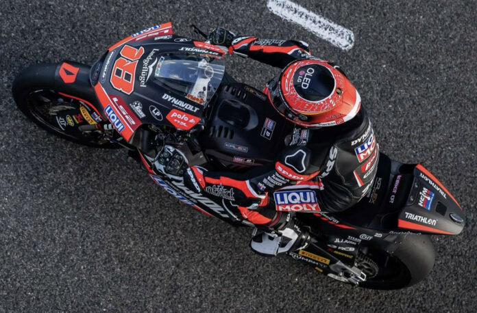 Manuel Gonzalez was quickest Friday morning at Le Mans. Photo courtesy Dynavolt Intact GP.