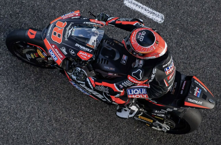 Manuel Gonzalez was quickest Friday morning at Le Mans. Photo courtesy Dynavolt Intact GP.