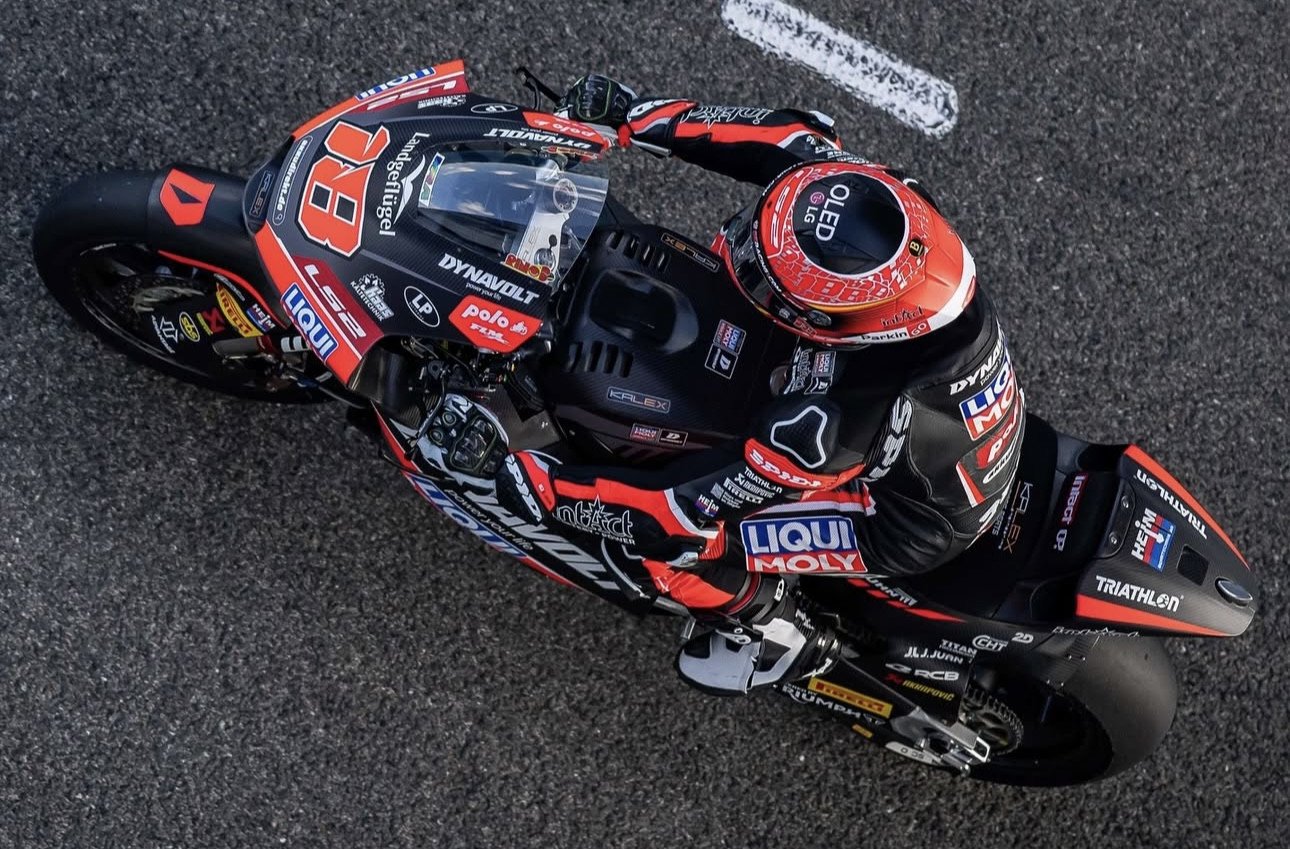 Manuel Gonzalez was quickest Friday morning at Le Mans. Photo courtesy Dynavolt Intact GP.