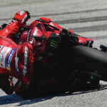 Marc Marquez was quickest this morning at Le Mans. Photo courtesy Ducati Corse Team.