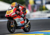 Joel Kelso was fastest this morning during FP2 and broke lap record in France. Photo courtesy LevelUp MTA Team.