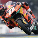 Deniz Öncü fastest this morning during FP2 in France. Photo courtesy Red Bull KTM Ajo Team.