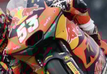 Deniz Öncü fastest this morning during FP2 in France. Photo courtesy Red Bull KTM Ajo Team.