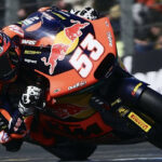 Deniz Öncü fastest this morning during FP2 in France. Photo courtesy Red Bull KTM Ajo Team.