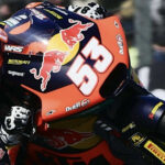 Deniz Öncü fastest this morning during FP2 in France. Photo courtesy Red Bull KTM Ajo Team.