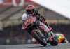 Manuel Gonzalez during Moto2 race at Le Mans, two weeks ago. Photo courtesy Intact GP.