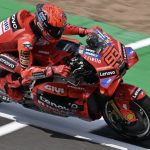 Marc Marquez was fastest this morning during FP1 in England. Photo courtesy Michelin Motorsport.