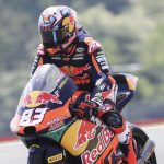Alvaro Carpe Breaks Record at Silverstone Circuit this Friday afternoon. Photo courtesy KTM Ajo.