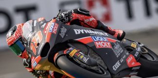 Manuel Gonzalez cracks lap record in England during practice session Friday afternoon. Photo courtesy Intact GP Team.