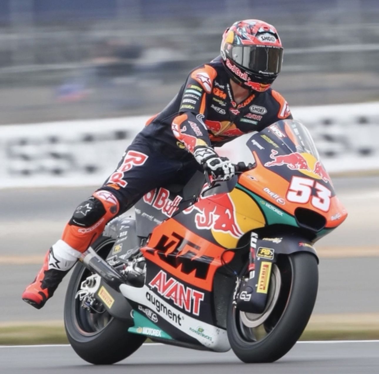 Deniz Oncu was quickest this morning during FP2 in England. Photo courtesy KTM Ajo Team.