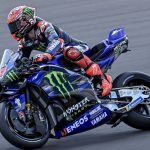 Fabio Quartararo storms to pole position for the British Grand Prix, his third in a row the season.Photo courtesy Yamaha Monster Energy.