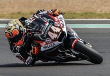 Aron Canet earned pole position at Silverstone Circuit. Photo courtesy Fantic Racing Team.