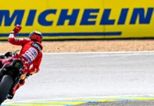 Marc Marquez was fastest this afternoon at the Bugatti Circuit. Photo courtesy Dorna.