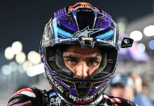 Jorge Martin on the Grid of the Qatar Grand Prix last April. Photo courtesy Dorna.