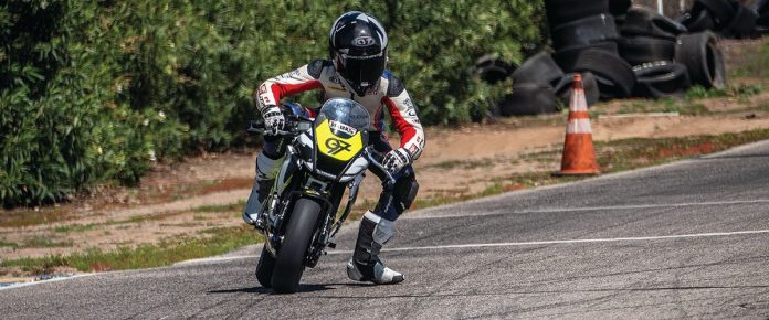 Jase Dill (97) in action at Apex Racing Center. Photo by Karen E. Ott Photography.