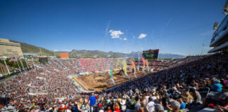 Rice-Eccles Stadium hosted the hottest Supercross of the year with the dramatic finale of the 2025 Monster Energy AMA Supercross season. The Salt Lake City Supercross crowned two championships that came down to the final race.