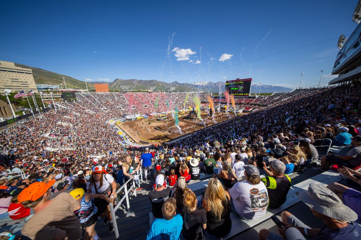 Supercross: Results From Salt Lake City , Utah