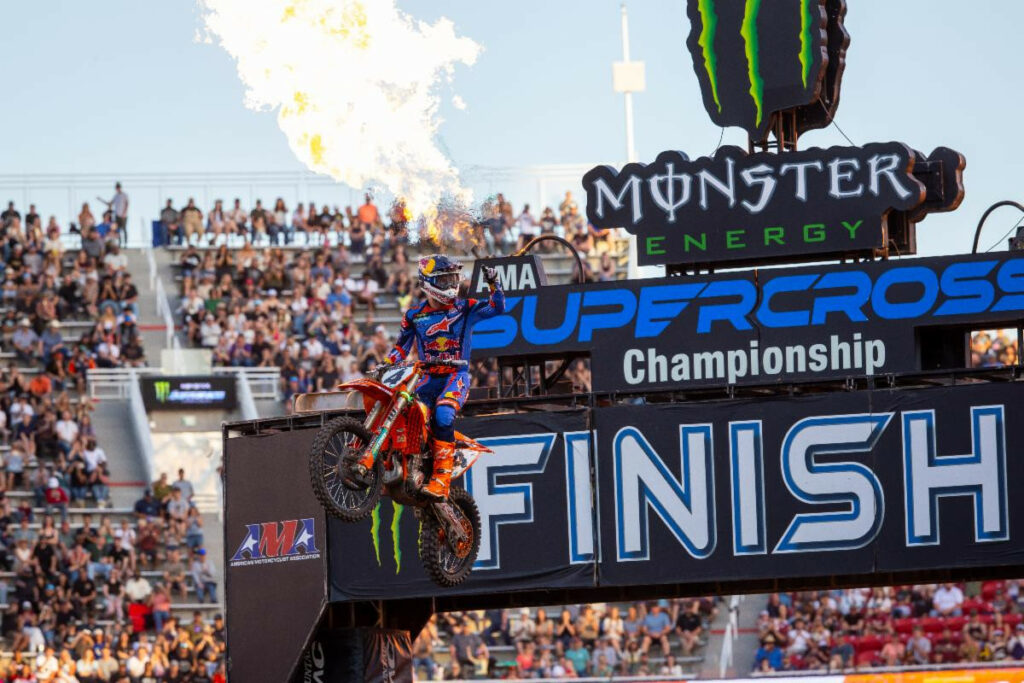 First place 450SX Class - Chase Sexton.