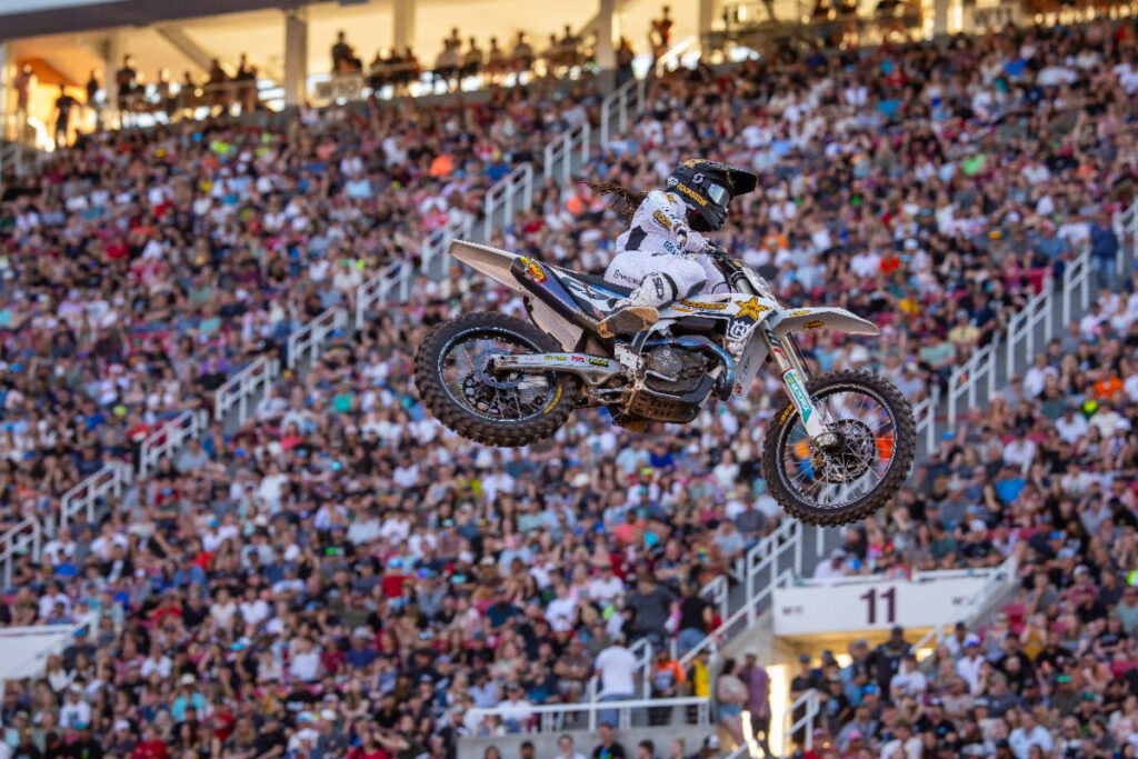 Second place 450SX Class - Malcolm Stewart.
