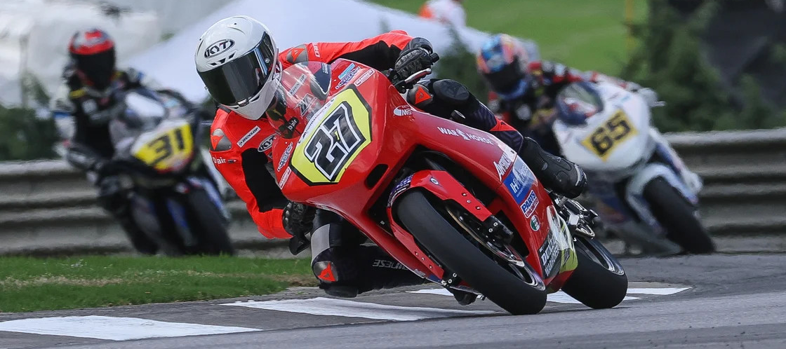 Alessandro Di Mario leads the Parts Unlimited Talent Cup By Motul Championship after two rounds of the new series. Photo by Brian J. Nelson