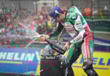 Johann Zarco is the first French rider to win in France since 1954. Photo courtesy Dorna.
