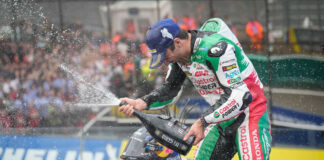 Johann Zarco is the first French rider to win in France since 1954. Photo courtesy Dorna.