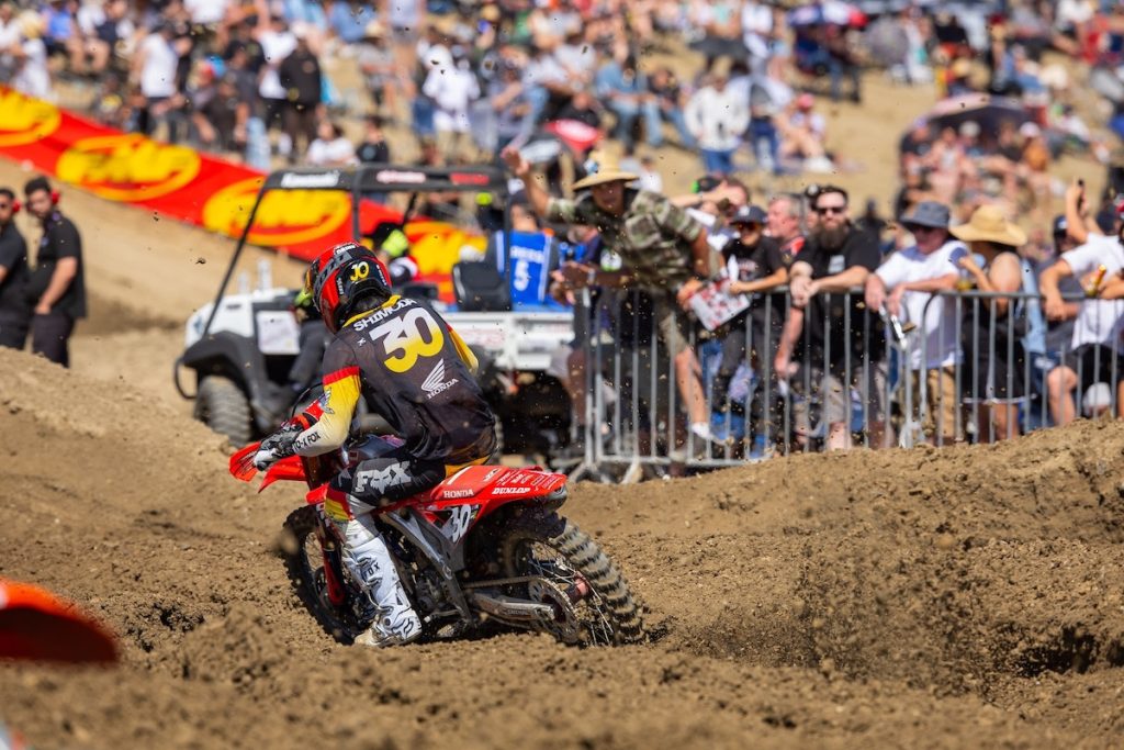 Jo Shimoda put forth the best season-opening performance of his career.Photo Credit: MX Sports Pro Racing, Inc.