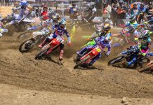 SMX Round 18 - Pro Motocross race at Fox Raceway National.