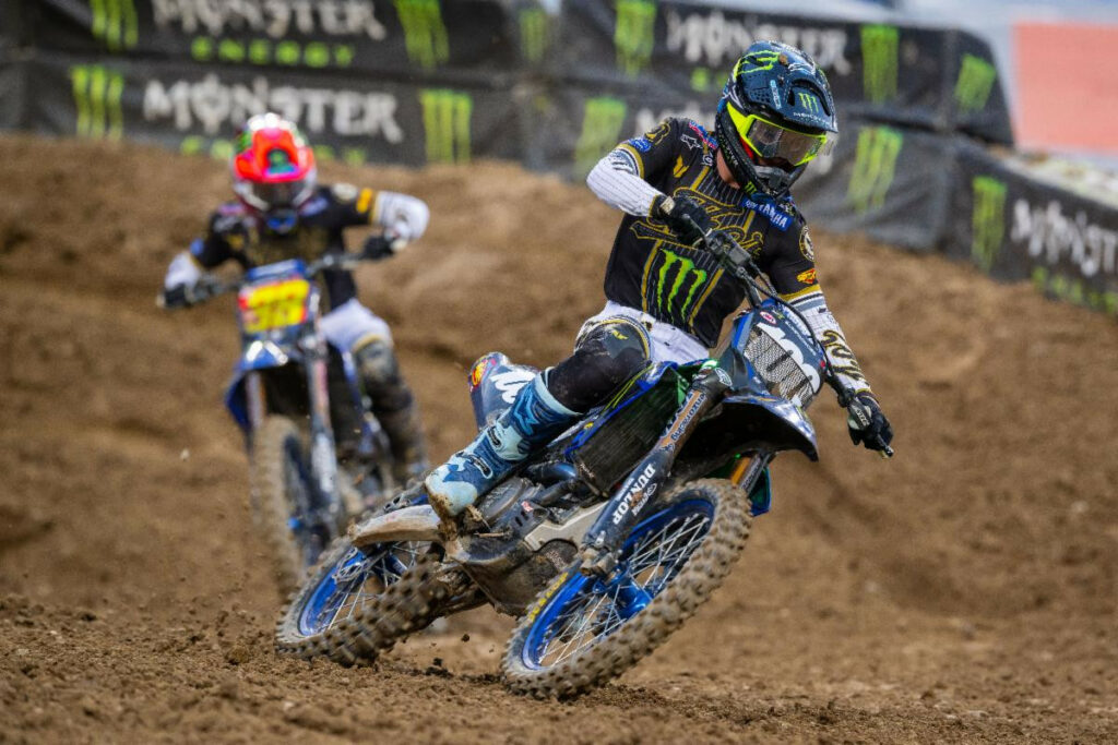 Fifth place 250SX Class - Cole Davies (#100 in photo)