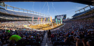 Empower Field at Mile High delivered thrilling race action to fans of the Monster Energy AMA Supercross Championship. Denver hosted the penultimate round of the season with next weekend’s finale taking place in Salt Lake City, Utah.